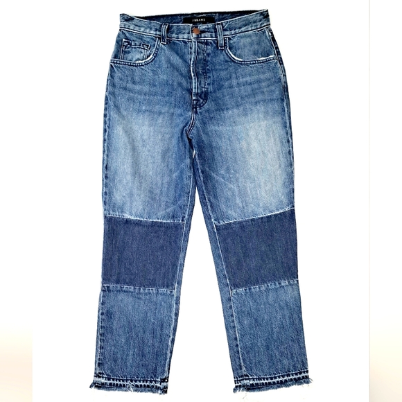 JB HW Wide Crop Classic Raw Hem